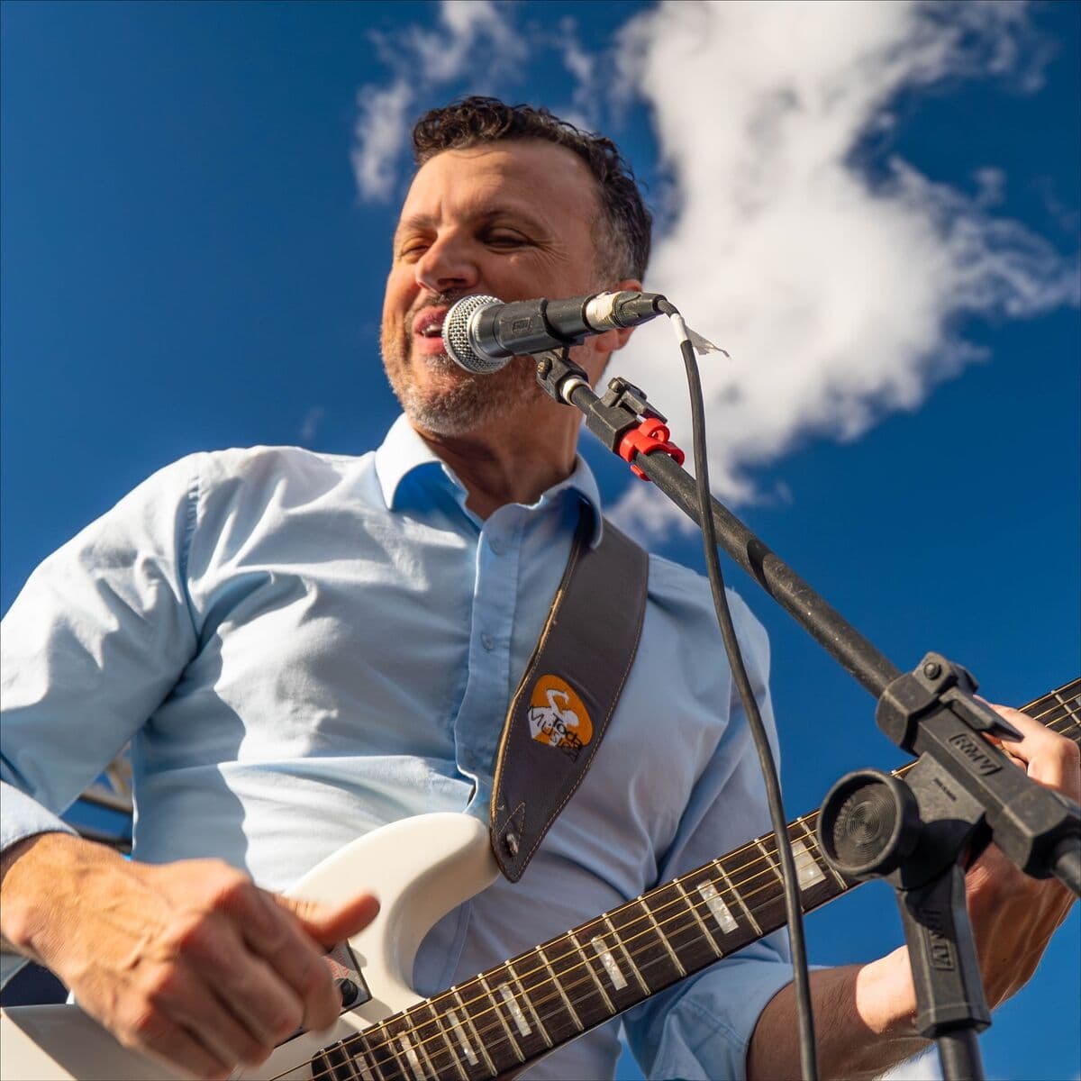 Registro de Viny Leite em shows, encontros e bastidores