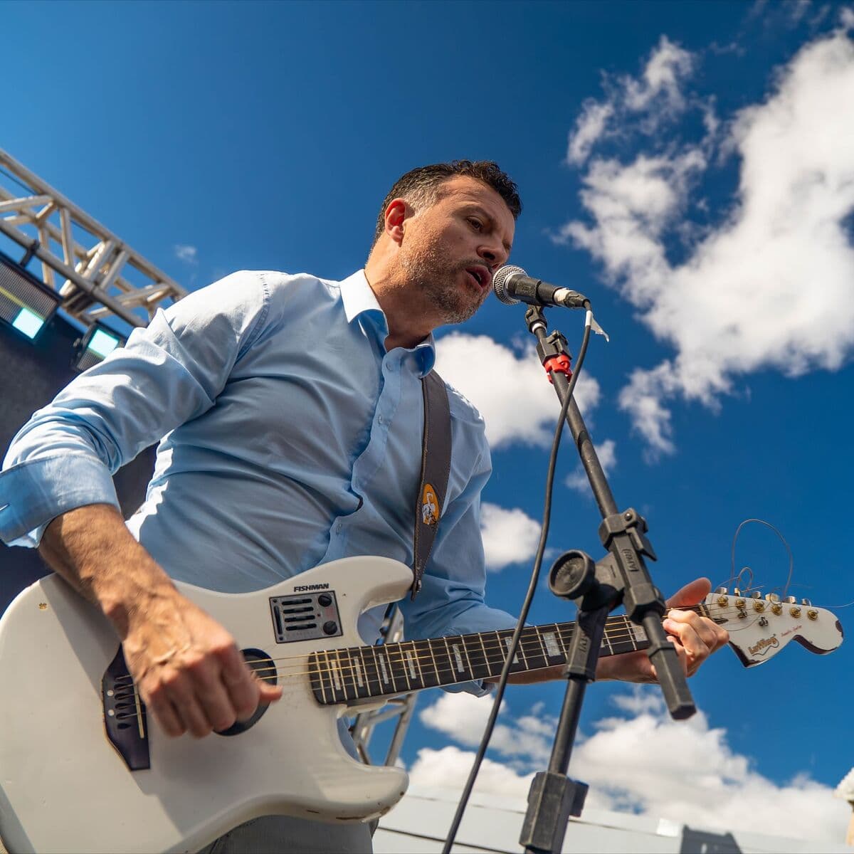 Registro de Viny Leite em shows, encontros e bastidores