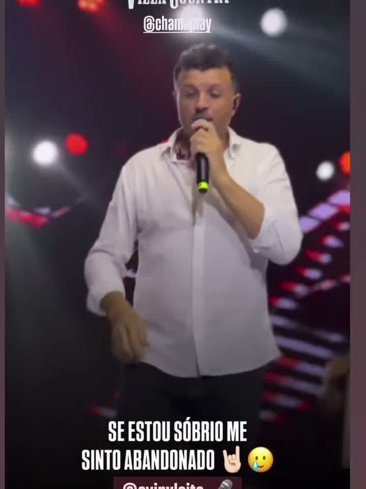 Vídeo de Viny Leite em apresentação e bastidores