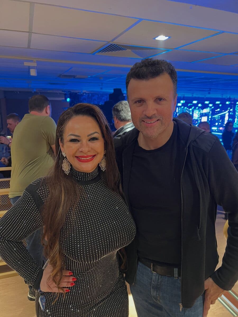 Registro de Viny Leite em shows, encontros e bastidores