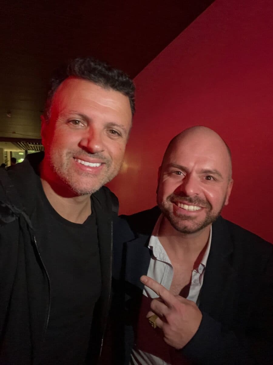 Registro de Viny Leite em shows, encontros e bastidores