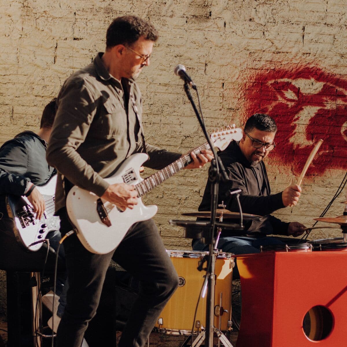 Registro de Viny Leite em shows, encontros e bastidores