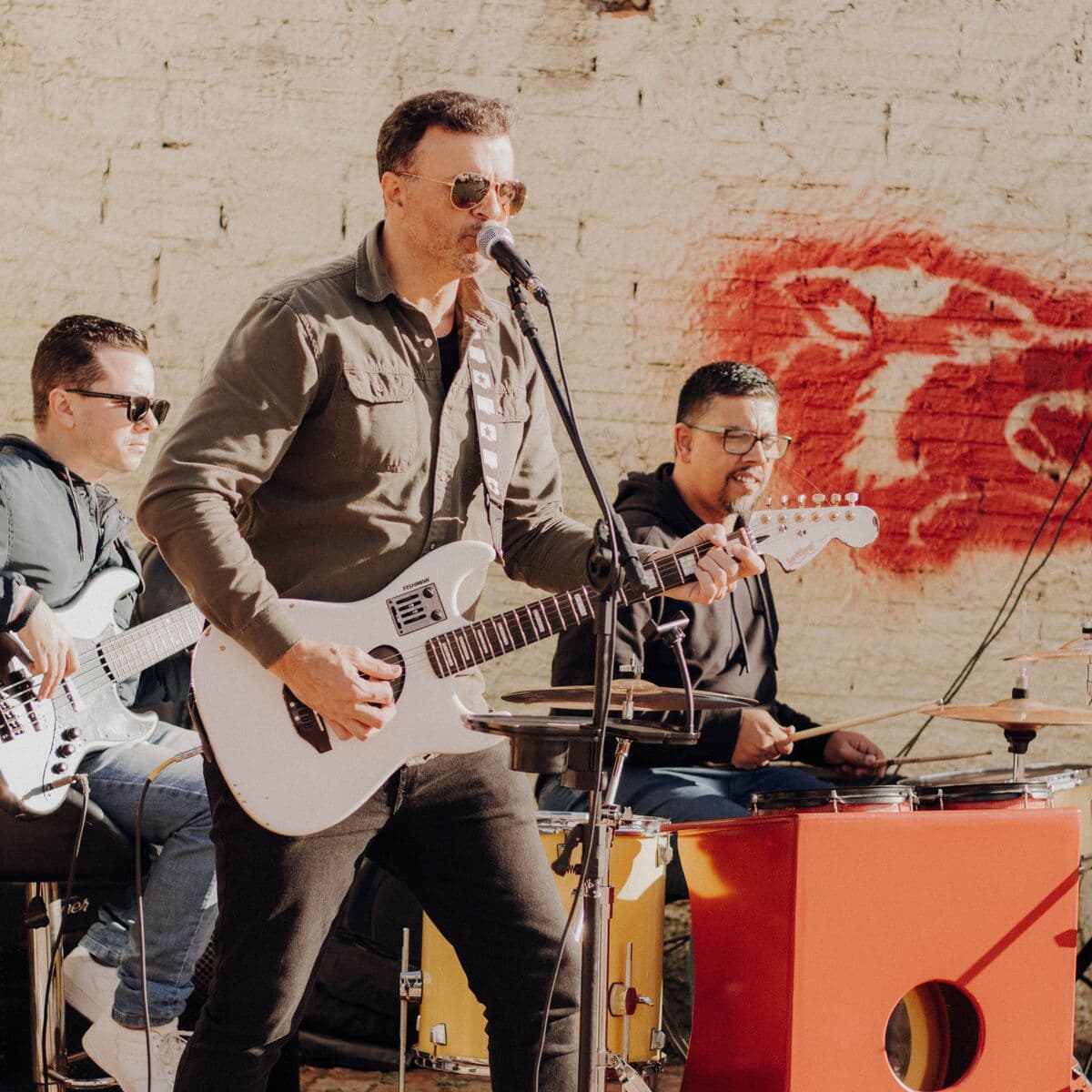 Registro de Viny Leite em shows, encontros e bastidores